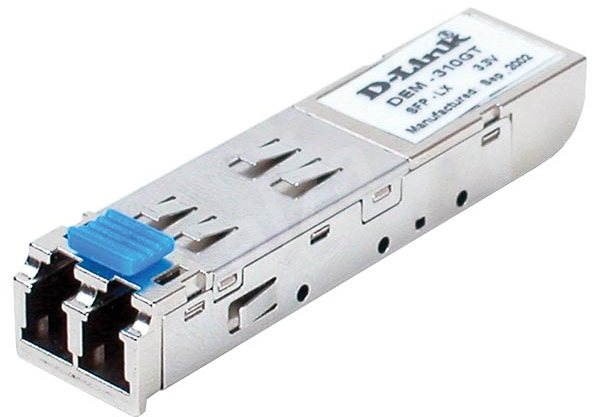 D-Link DEM-310GT 1-port SFP LX SM Fiber Transceiver (Up to 10Km, Support 3.3V power) 
