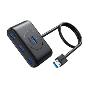 UGREEN 4-Port USB 3.0 Hub with USB-C & USB-A 2-in-1 interface 1M Black – CR113 – UG-40850