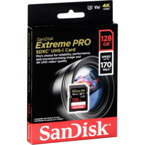  SanDisk Extreme Pro 128GB – SDSDXXY-128G-GN4IN