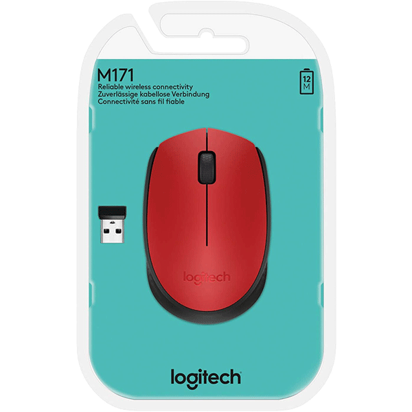 Logitech Wireless Mouse M171 - Black (910-004641)