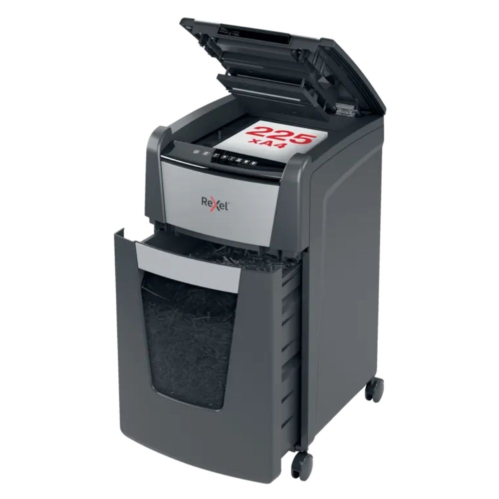 Rexel Optimum AutoFeed+ 225X Automatic Paper Shredder P4