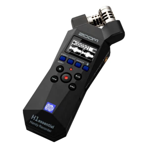 Zoom H1essential 2-Track 32-Bit Float Portable Audio Recorder