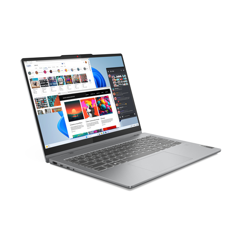 Lenovo IdeaPad FLEX 5 14IRH9,Intel® Core™ i5-13420H, Intel® UHD Graphics, 8GB LPDDR5-5200, 512GB SSD M.2 2242 PCIe 4.0x4 NVMe, Windows 11 Home Single Language 64, 14" WUXGA,1080P FHD with Dual Microphone and Privacy Shutter, LUNA GREY, 2 Year 