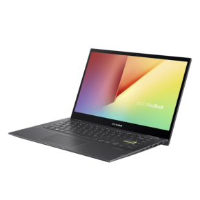 ASUS Vivobook Flip 14, Core i5 1135G7, 8GB, 256GB SSD, Windows 11 Home, 14″ FHD Touch, Indie Black – 90NB0S01-M00F50