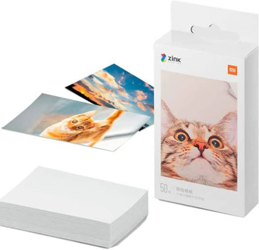 MI PORTABLE PHOTO PRINTER PAPER (2X3-INCH, 20-SHEETS)