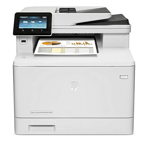 HP Color LaserJet Pro M477fdn All-in-One Laser Printer