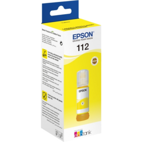 Epson 112 EcoTank Pigment Yellow ink bottle (C13T06C44A)