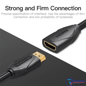 Vention Hdmi Extender Cable High Speed Exextension Cable Hdmi Male to Female Adapter Converter 