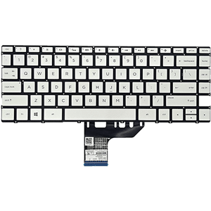 HP Spectre X360 Silver Laptop Keyboard Replacement