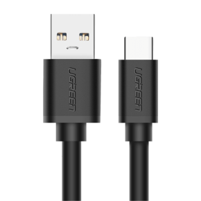 UGREEN USB 3.0 A Male to Type C Male Cable Nickel Plating 2m (Black) - US287 (UG-20884)
