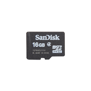 SanDisk 16GB microSDHC Flash Card Model SDSDQM-016G-B35