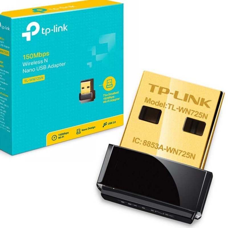 TP-Link 150Mbps Wireless N Nano USB Adapter - TL-WN725N
