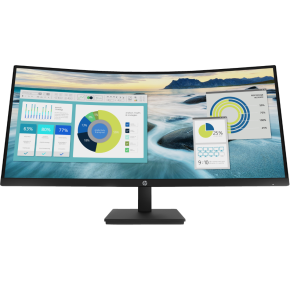 HP P34hc G4 WQHD USB-C Curved Monitor 34″– 21Y56AS