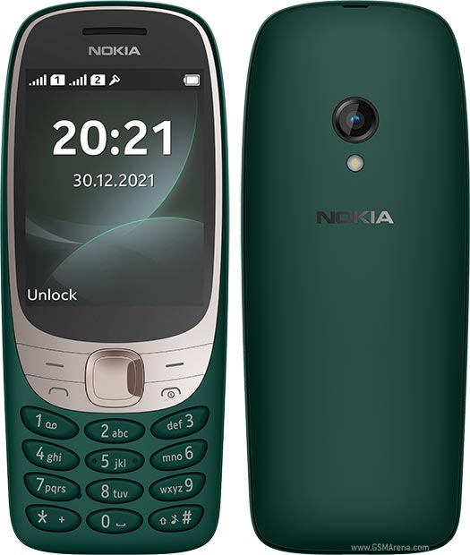 Nokia 6310 Dual SIM Keypad Phone with a 2.8” Screen, Wireless FM Radio and Rear Camera with Flash
