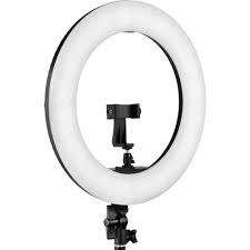 KY-BK416 Bi-Color LED Ring Light Kit with Stand (18″)