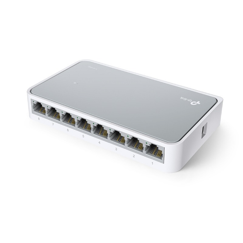 TP-Link TL-SF1008D 8-Port 10/100Mbps Desktop Switch- TL-SF1008D