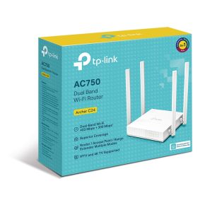 TP-Link AC750 Wireless Dual Band Router - TL-ARCHER C24