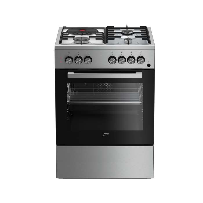 Beko FSET63110DX 60CM Freestanding Cooker – Stainless Steel