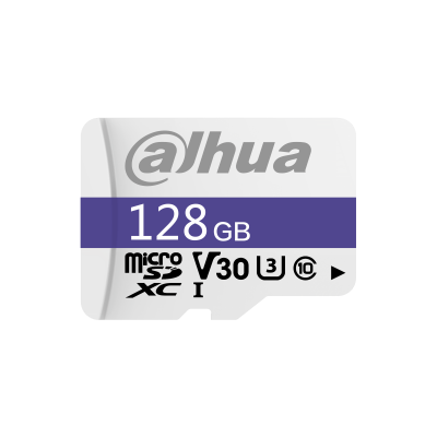 Dahua 128 GB Class C10, U3, V30 MicroSD Card - DHI-TF-C100/128GB