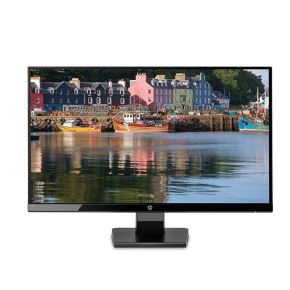 HP 27w 27 Inch LED Monitor (1920 x 1080 Pixel Full HD, 5 ms 60 Hz Refresh Rate HDMI VGA) - Black
