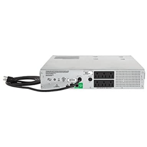 APC 1000VA Smart UPS with SmartConnect, SMC1000-2UC Rack Mount UPS Battery Backup, Sinewave, AVR, 120V, Line Interactive Uninterruptible Power Supply Black