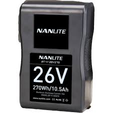 Nanlite 270Wh 26V V-Mount Li-Ion Battery