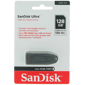 SanDisk 128GB Ultra USB 3.0 Flash Drive- SDCZ48-128G-U46