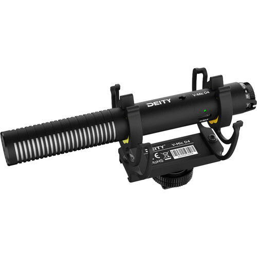 Deity Microphones V-Mic D4 Hybrid Analog/USB Camera-Mount Shotgun Microphone