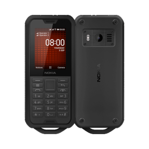 Nokia 800 Tough 2.4" 4GB 512MB RAM 2100mAh IP68 Rugged Cell Phone (GSM Only, No CDMA) Factory Unlocked - 4G LTE International Model