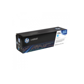 HP 125A Cyan Original LaserJet Toner Cartridge- CB541A