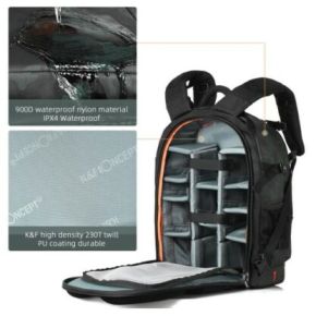 K&F Concept Multifunctional Large DSLR Camera Backpack