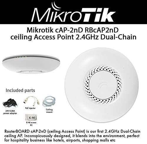 MikroTik cAP-2nD Ceiling Mount Wireless Access Point