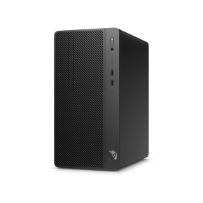 HP 290 G2 Microtower Desktop PC - Core i3-8100 / 4GB RAM / 1000GB HDD / DVD-RW Drive / Win 10 Pro