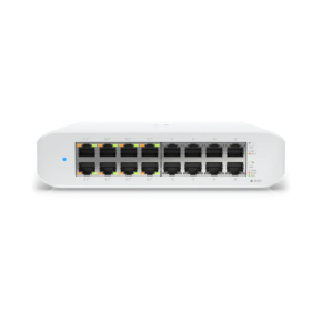 Ubiquiti UniFi Lite 16-Port Gigabit PoE+ Compliant Managed Switch USW-Lite-16-PoE