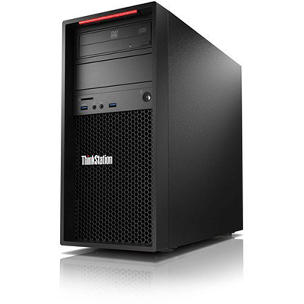 Lenovo ThinkStation P310 Series Premium Tower Workstation Desktop PC (Intel Xeon E3 Quad-Core, 16GB RAM, 1 TB HDD + 120GB SSD, NVIDIA QUODRA K620, Windows 10 Pro)
