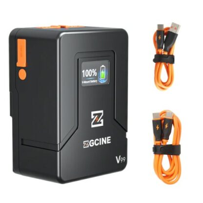 ZGCINE ZG-V99 V-mount Battery 99WH 6800mAh Pocket Size 
