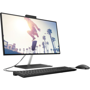 HP 24-cb1022nh All-in-One PC, Intel Core i5 1235U, 8GB DDR4 3200, 256GB PCIe NVMe M.2 SSD, FreeDOS, 23.8