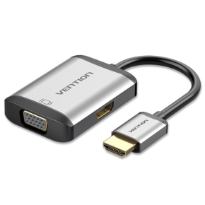 Vention HDMI TO HDMI+VGA Converter- VEN-AFVHB