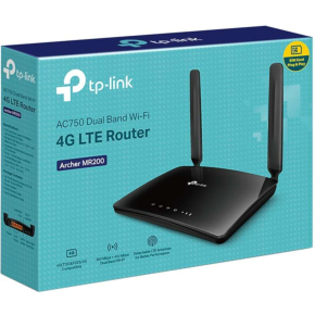 TP-Link Archer MR200 AC750 750Mbps Wireless Dual Band 4G LTE Router- TL-ARCHER MR200