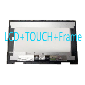 HP Pavilion X360 Convertible 14-DY 14DY 14M-DY Display Touch Screen Digitizer Assembly Frame FHD Replacement(1920x1080)