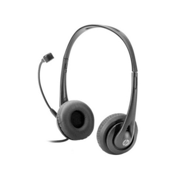HP Stereo USB Headset Black (T1A67AA)
