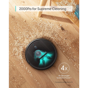 eufy by Anker, RoboVac G10 Hybrid, Robotic Vacuum Cleaner, Smart Dynamic Navigation, 2-in-1 Sweep and mop, Wi-Fi, Super-Slim, 2000Pa Strong Suction, Quiet, Self-Charging, for Hard Floors Only