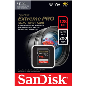 SanDisk Extreme PRO SDHC™ 128GB-SDSDXXD-128G-GN4IN
