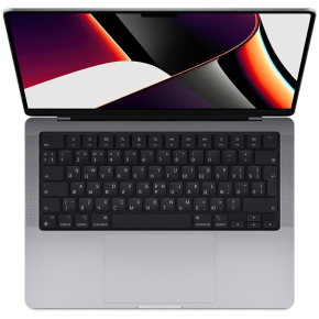 Apple MacBook Pro 14''- M1 Pro Chip 10 core CPU-16 core GPU, 16GB RAM 1TB SSD, MacOS Monterey 12, 14.2″ Liquid Retina XDR screen(3024 x 1964), Backlit keyboard- MKGQ3LL/A
