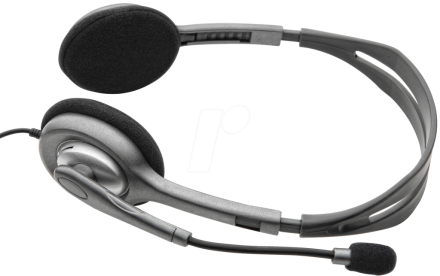  Logitech Stereo Headset H110 – Grey (3.5 MM JACK) – 981-000271
