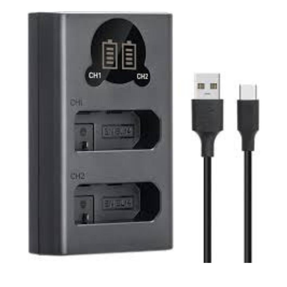 Caisi Dual Charger for EN‑EL14a Battery