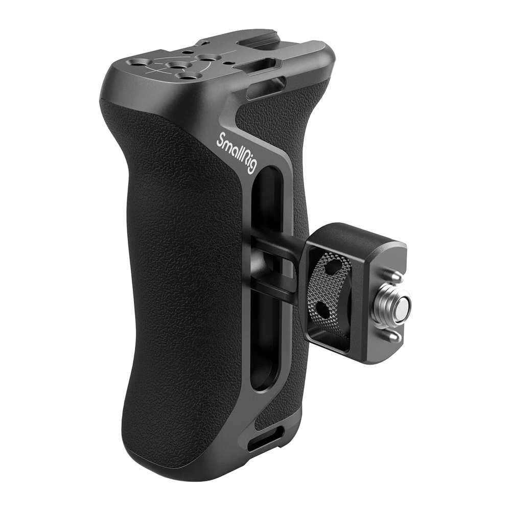 Caisi side-grip rotating silicone handle for camera cage