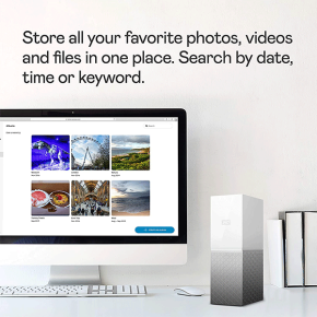 Western Digital  My Cloud Home 6TB External NAS Hard Drive (WDBVXC0060HWT-EESN)