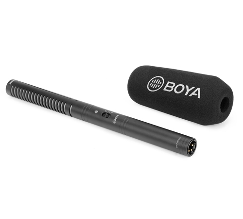 Boya BY-PVM3000S Shotgun microphone for DSLs & smartphones