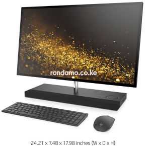 HP Envy 27-Inch All-in-One Computer, Intel Core i7-8700T, NVIDIA GeForce GTX 1050, 16GB RAM, 1TB Hard Drive, 256GB SSD, Windows 10